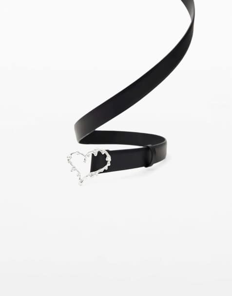 Desiqual - Zalio - Ceinture en cuir - Noir - view 1
