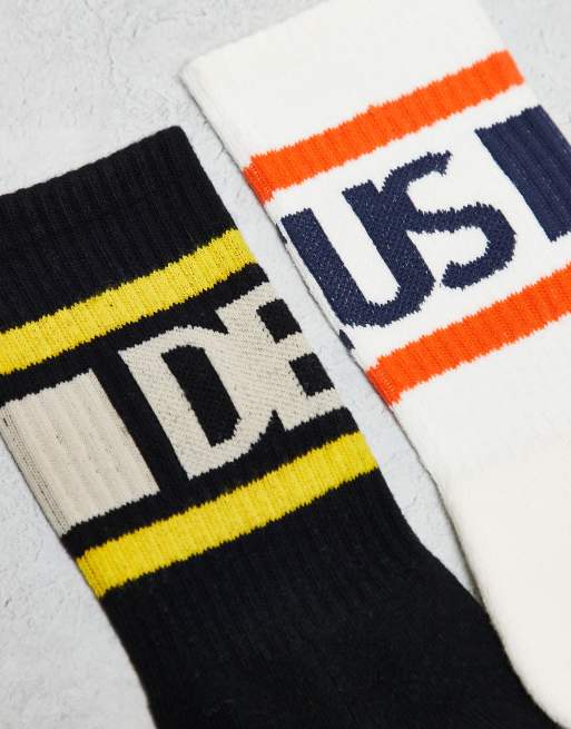 Deus Ex Machina☆BASED SOCKS II (2 PACK) ソックス 靴下 靴下 「DEUS EX MACHINA/デウス エクス マキナ」Based Socks 2