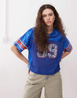 Deus Ex Machina - 20th Century - Oberteil in Blau-Bunt