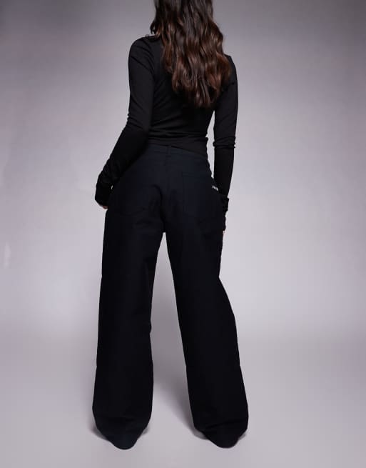 Deus Ex Machina - Allusions - Sorte denimjeans med nitter, 3 af 5