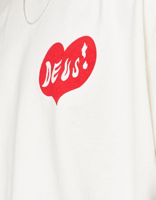 Deus Ex Machina Frequency T-shirt in White for Men