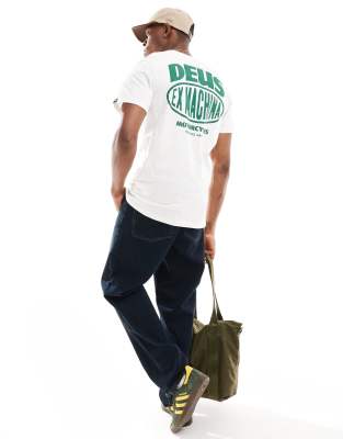 Deus Ex Machina Deus Ex Machina bellweather t-shirt in white