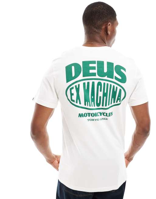 Deus Ex Machina bellwether t-shirt in white | ASOS