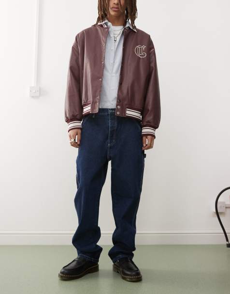 Deus Ex Machina big fella denim pants in dry indigo
