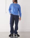 [Deus Ex Machina] Deus Ex Machina Big Fella denim pants in indigo-Blue W28 BLUE