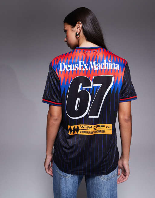 トップス ArkAir x Deus Ex Machina Moto Jersey Tee ArkAir x Deus Ex Machina Moto Jersey Tee