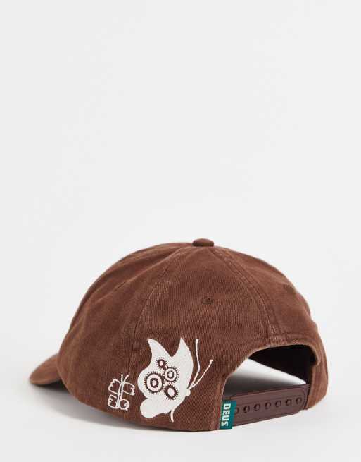Deus Ex Machina – Brązowa czapka z daszkiem – tylko w ASOS, 4 z 4