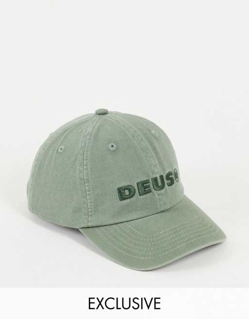 Deus Ex Machina – Czapka z daszkiem w kolorze antycznej zieleni – tylko w ASOS