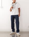 [Deus Ex Machina] Deus Ex Machina Dallas stripe work pants-Blue W33-34 BLUE