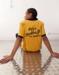 [Deus Ex Machina] Deus Ex Machina Diablo Bowling Shirt-Yellow L YELLOW
