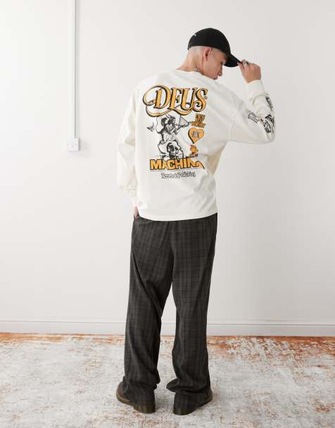 Deus Ex Machina - Divine Spark - T-shirt met lange mouwen in wit - view 1