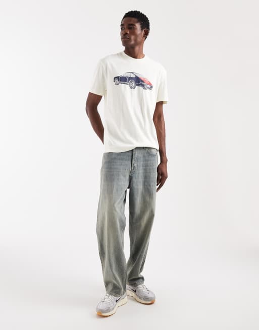 Deus Ex Machina Emporium Niner t-shirt in pristine white, 2 of 5