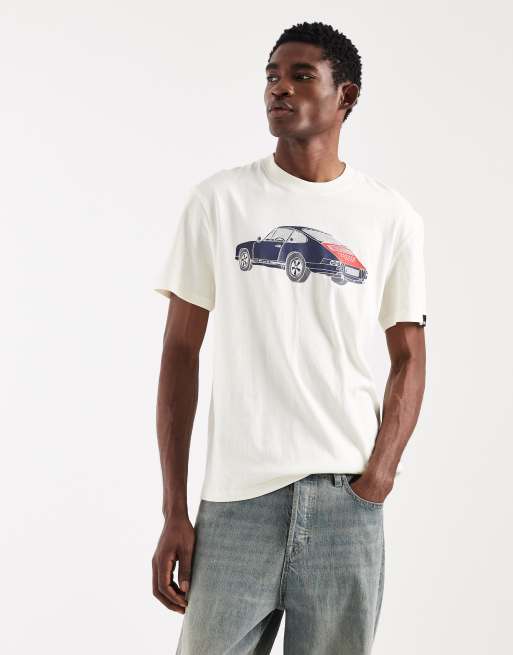 Deus Ex Machina Emporium Niner t-shirt in pristine white, 3 of 5