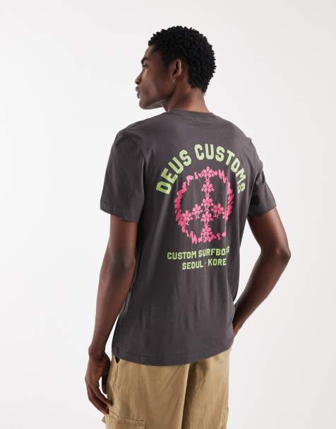 Deus Ex Machina - Fancy Pansy - T-shirt in antraciet zwart - view 1