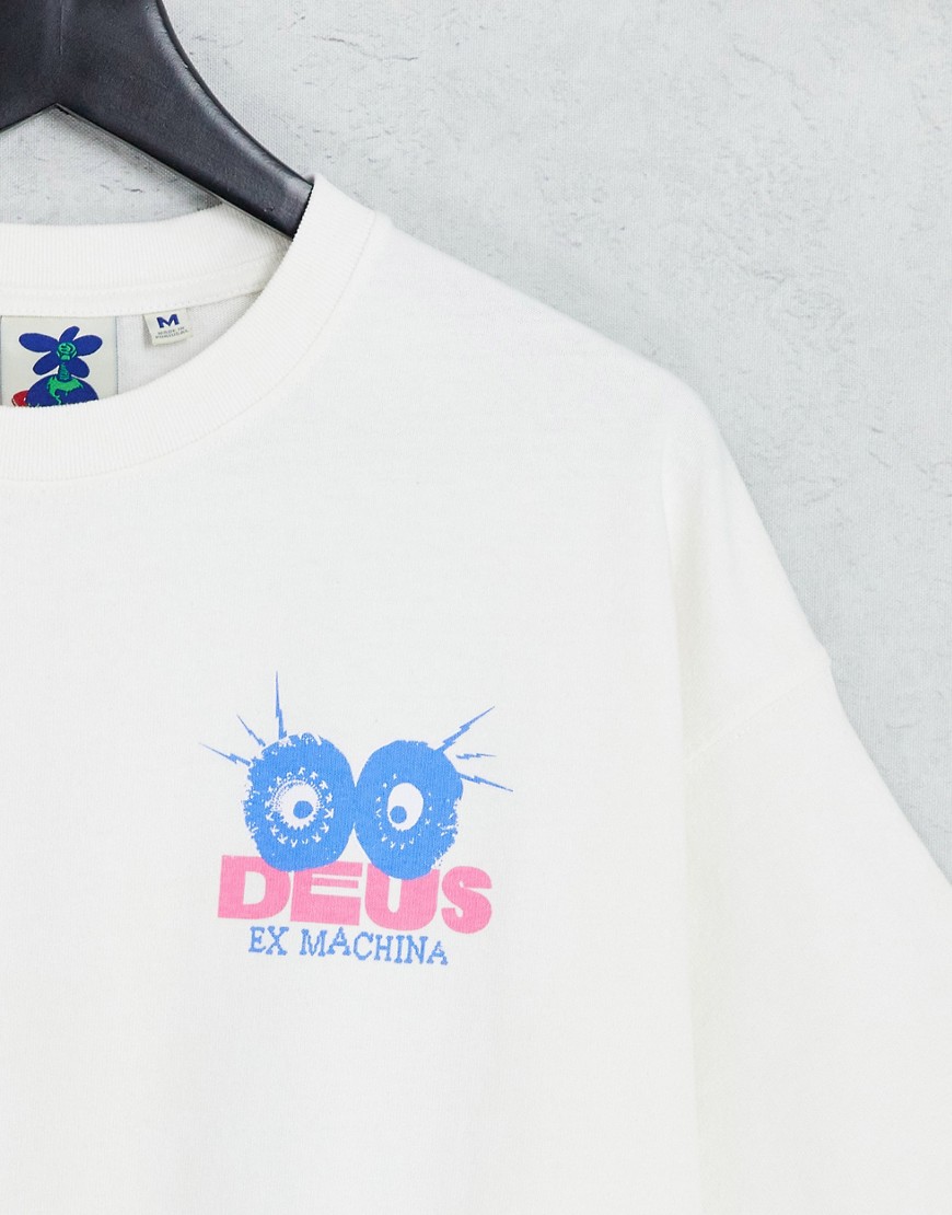 Frequency - T-shirt bianco sporco - In esclusiva per ASOS - Deus Ex Machina T-shirt donna  - immagine3