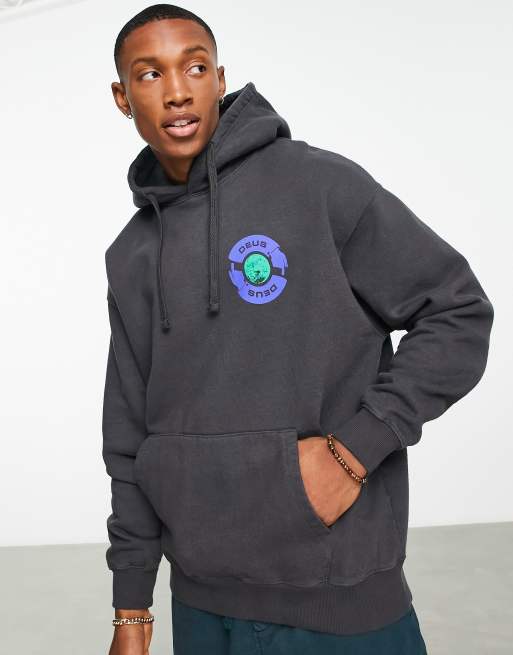 Deus Ex Machina gabba hoodie in black exclusive to ASOS ASOS