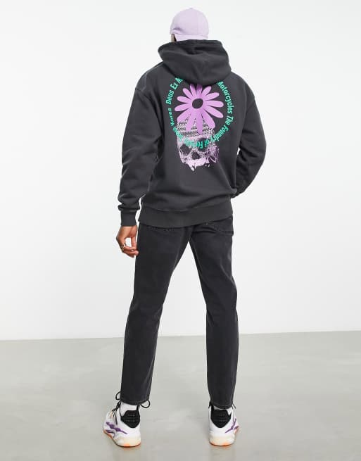 Deus Ex Machina Strata hoodie in black - Exclusive to ASOS