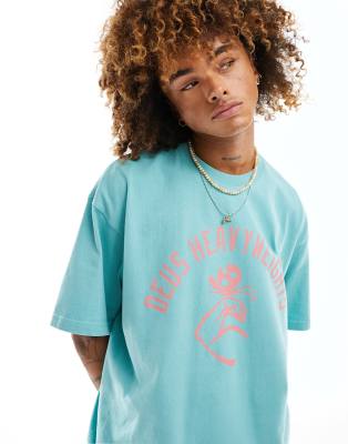 Deus Ex Machina Deus Ex Machina heavyweights t-shirt in green