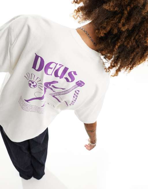 Deus Ex Machina initiation of motion t-shirt in white