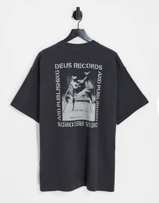 Deus Ex Machina – Kanga – Czarny T-shirt – tylko w ASOS