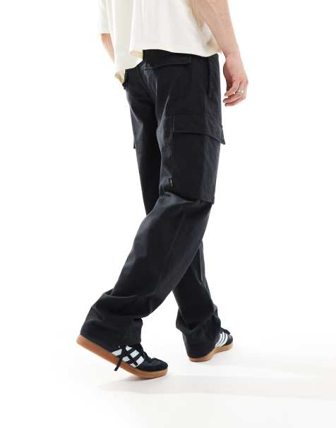 Deus Ex Machina legion surf pants in black - view 1