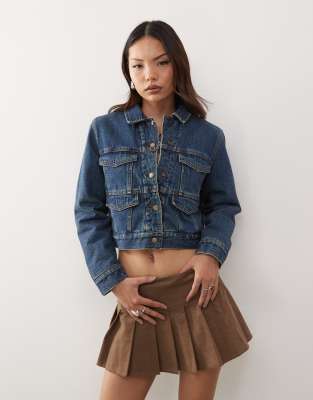 Deus Ex Machina marla reversable denim jacket in blue