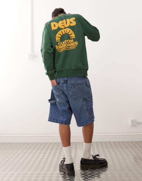 Deus Ex Machina melodies graphic sweatshirt in green - view 1