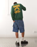 [Deus Ex Machina] Deus Ex Machina melodies graphic sweatshirt in green M green