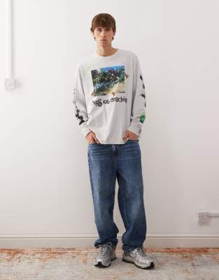 Deus Ex Machina Migration Long Sleeve T-shirt In Multi
