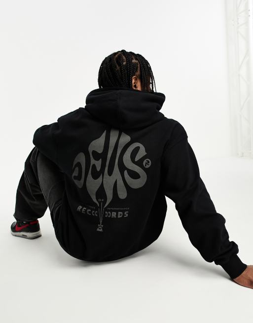 Deus Ex Machina Strata hoodie in black - Exclusive to ASOS