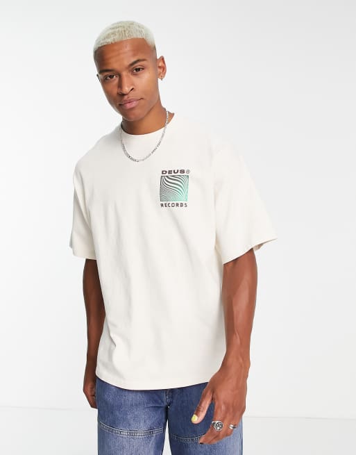 Deus Ex Machina nag champa t-shirt in beige exclusive to ASOS | ASOS