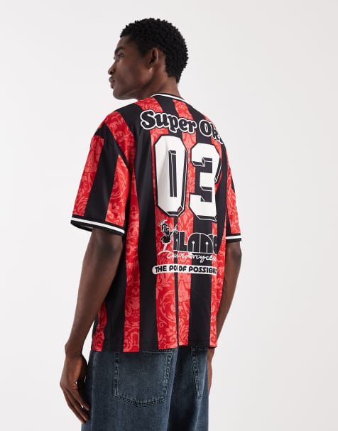 Deus Ex Machina - Nouveau Moto - T-shirt rosso fuoco - view 1