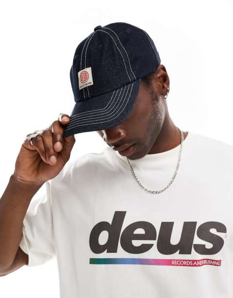 Deus Ex Machina – Ortiz – Denim-Kappe in Blau - view 1