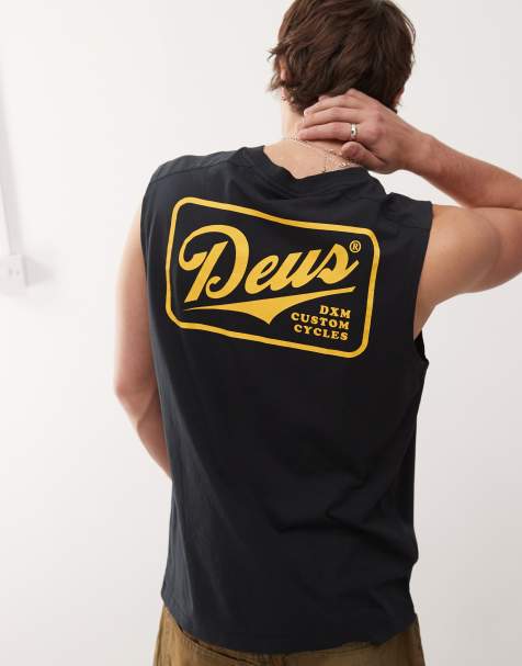 Deus Ex Machina phase graphic vest in black - view 1