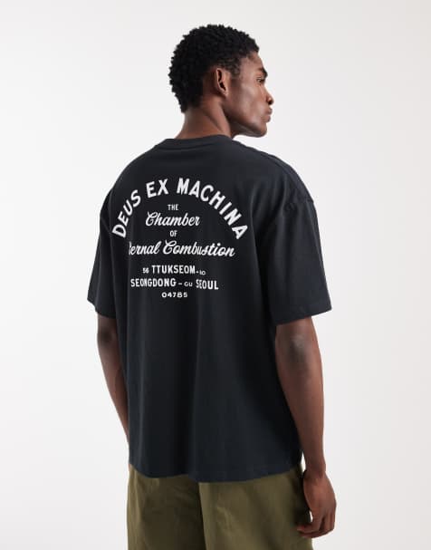 Deus Ex Machina Seoul Sign t-shirt in black