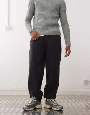 Deus Ex Machina Deus Ex Machina shield garment dyed joggers in washed black