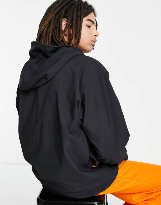 Deus Ex Machina sierra windbreaker jacket in black | ASOS