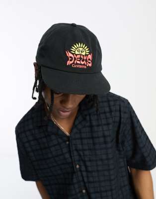 Deus sleeping cap in black |