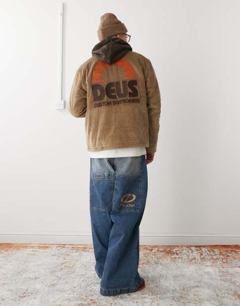 Deus Ex Machina - Stokes - Kakigrøn coach-jakke - view 1