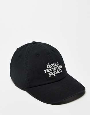 strata dad cap in black