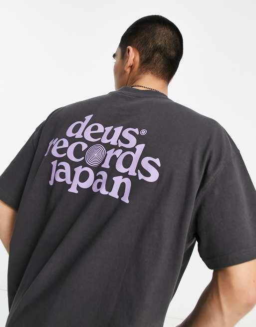 Deus Ex Machina – Strata – Grå t-shirt, endast hos ASOS