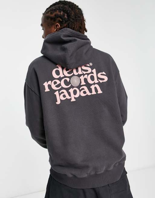 Deus Ex Machina Strata hoodie in black - Exclusive to ASOS