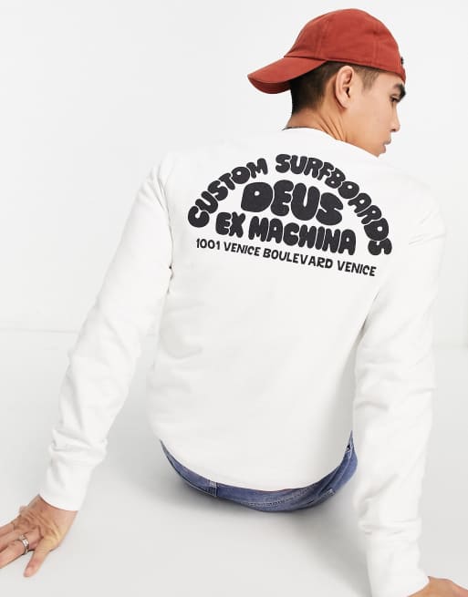 Deus Ex Machina - Surf Crew Venice Beach - Sweater in wit