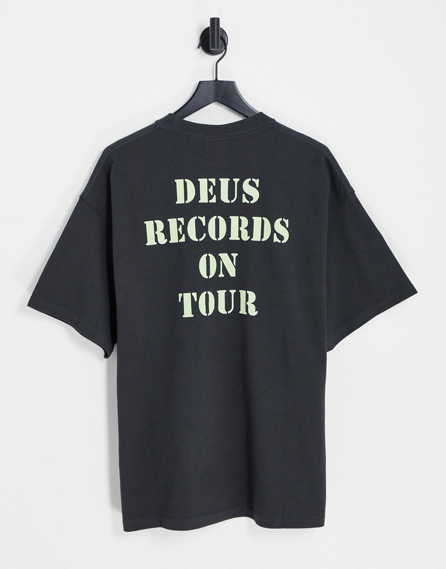Synthetics - T-shirt nera - In esclusiva per ASOS-Nero - Deus Ex Machina T-shirt donna  - immagine3
