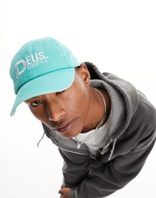system network dad cap in green