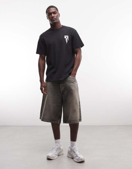 Deus Ex Machina - T-shirt in 100% cotone nera con logo sul retro, 2 di 5