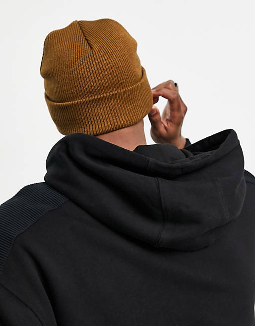 Men Caps & Hats/Deus Ex Machina too busy beanie in brown exclusive to  
