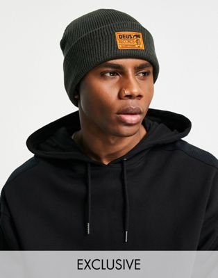 Deus Ex Machina too busy beanie in grey exclusive to ASOS