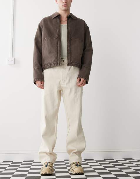 Deus Ex Machina Unisex big fella denim pants in natural - view 1