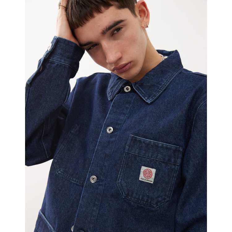 Deus Ex Machina Unisex hank denim shore jacket in rinse wash | ASOS